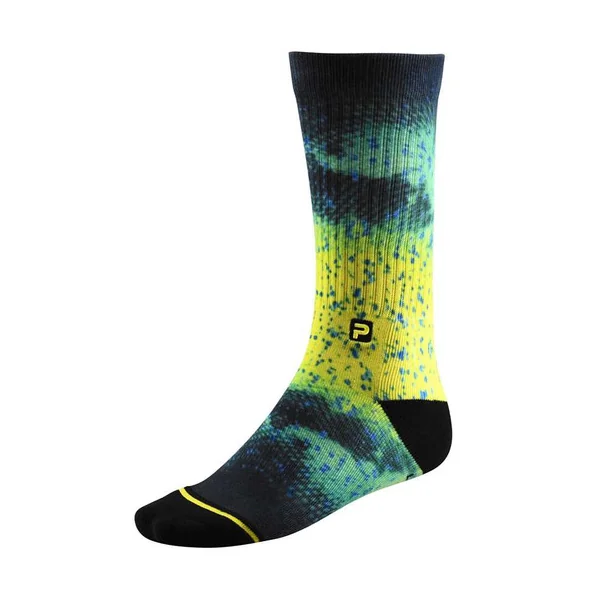 Pelagic Proform Socks - Psycho Dorado Green