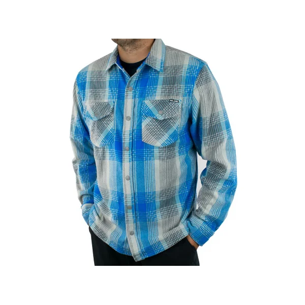 Pelagic Quest Performance Flannel Shirt - Blue - XL