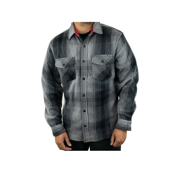 Pelagic Quest Performance Flannel Shirt - Grey - L