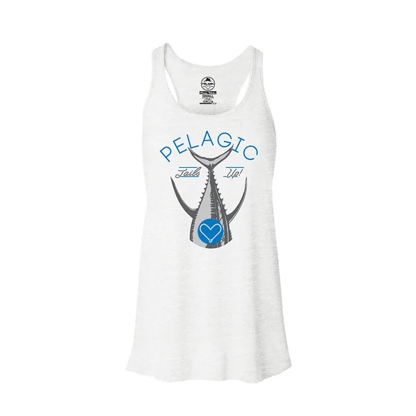 Pelagic Tails Up Women's Tank Top - L