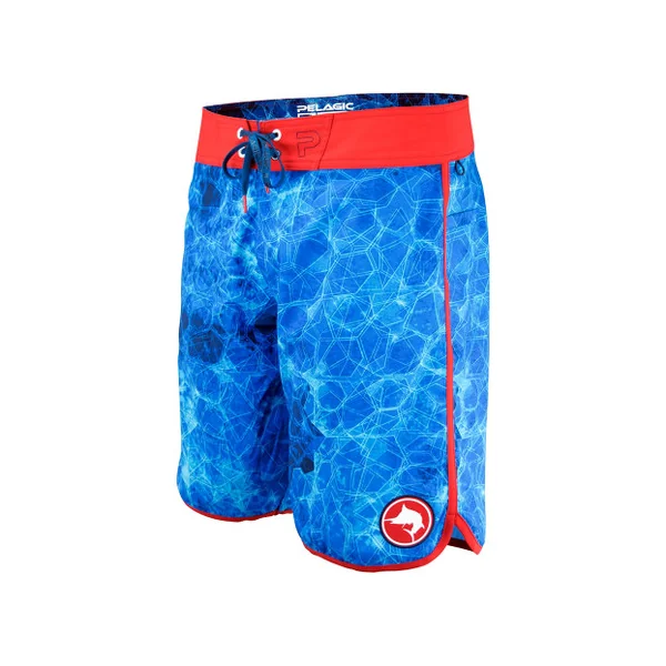 Pelagic The Wedge Boardshort - Hex Blue - 36