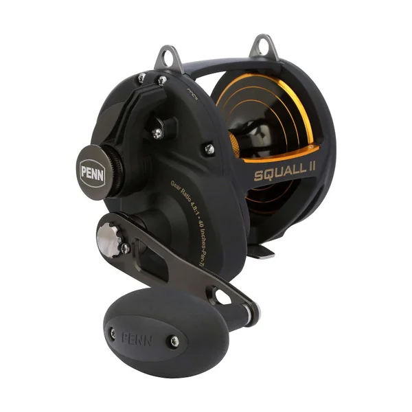 Penn SQLII60LD Squall II Lever Drag Conventional Reel