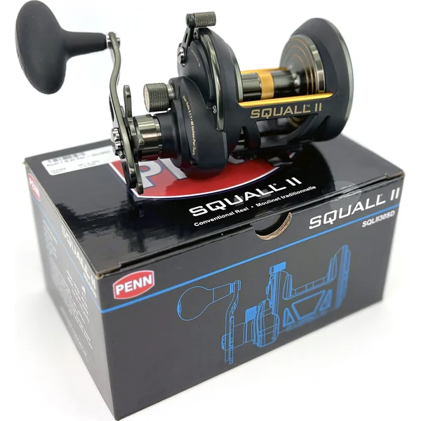 Penn Squall II 30 SD Star Drag Multiplier Reel - SQLII30SD