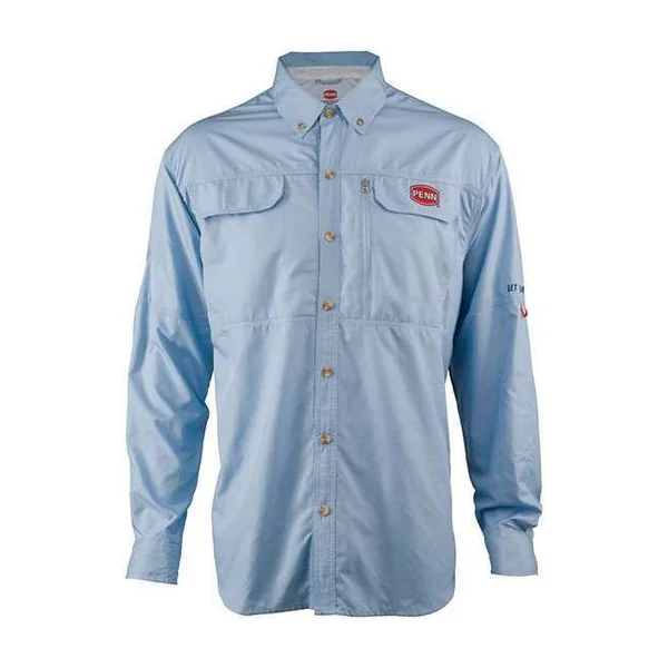Penn Vented Performance Shirt Blue - Size XX-Large