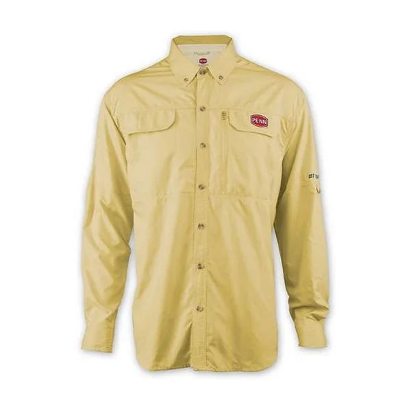 Penn Vented Performance Shirt Yellow - Size Large
