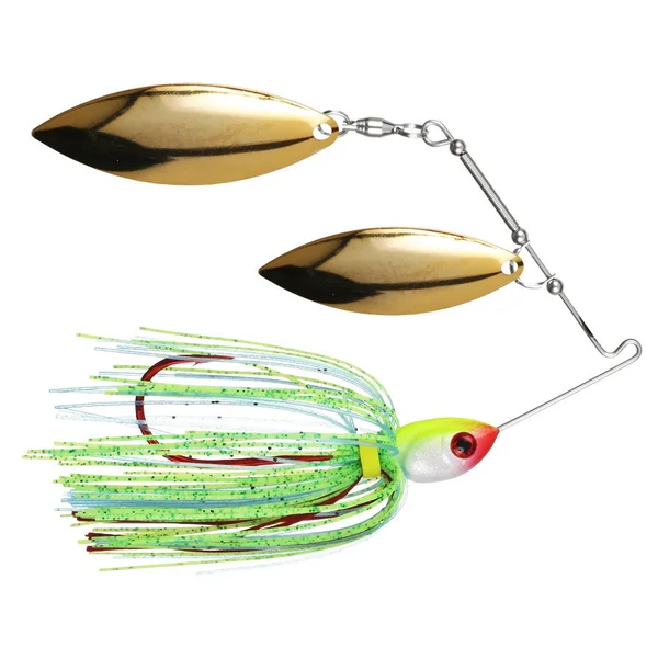 Pepper Custom Baits Bleeding Double Willow Spinnerbaits