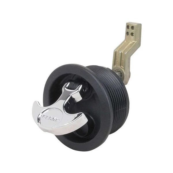 Perko 1092DP1BLK ''T'' Handle Surface Mount Latch - Non-Locking w/ Offset Cam Bar