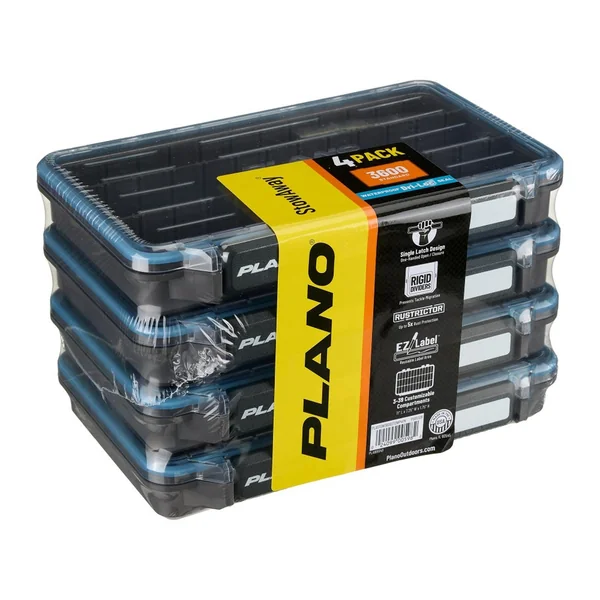 Plano StowAway 3600 Waterproof Stow 4-Pack