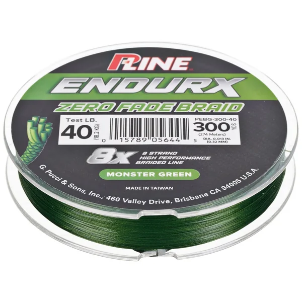 P-Line EndurX Monster Green No Fade Braid