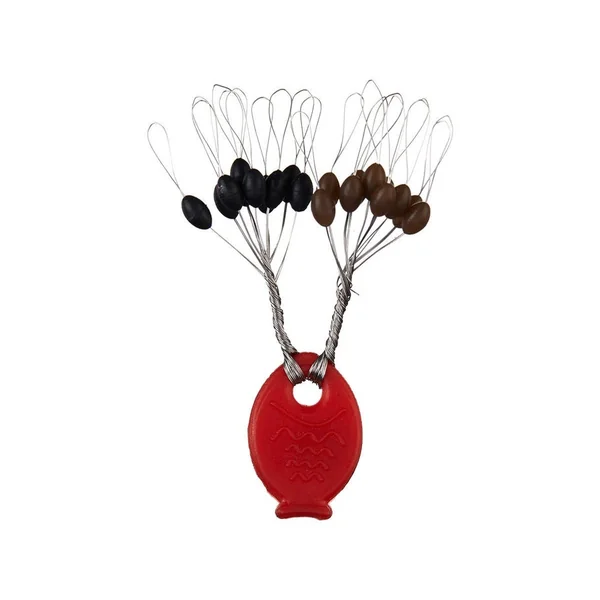 P-Line Perfect Peg M-L Black Green Egg Stoppers 20pk