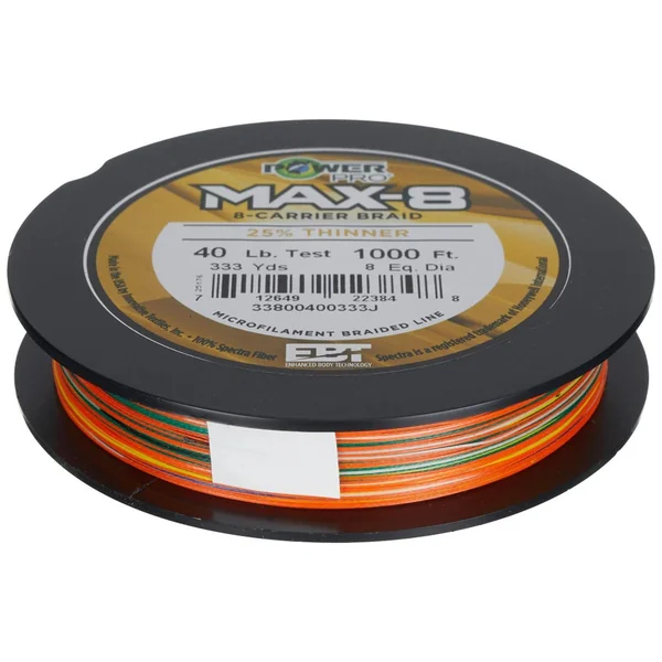 Power Pro Max 8 Braided Line 4 Color