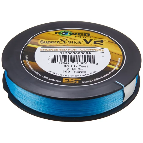 Power Pro Super8Slick V2 Braided Line Marine Blue