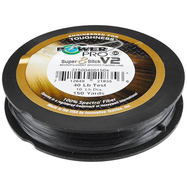 Power Pro Super8Slick V2 Braided Line Onyx
