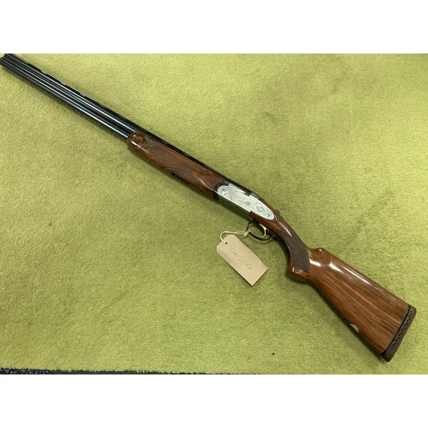 Preloved Beretta 687 EL Sideplate Scroll 12G O/U Shotgun 29.5in 3/4(IM)/Full Choke with Hardcase - Used