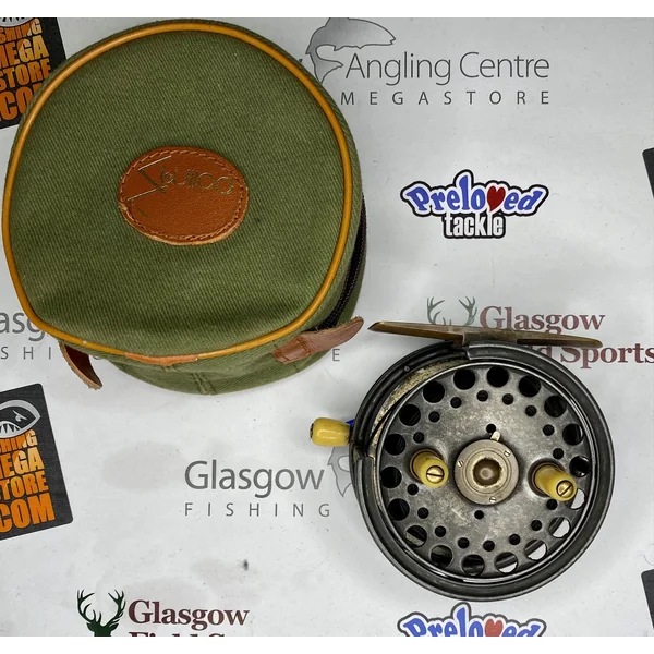 Preloved Hardy Bros The "Silex" No2 . 3.75in Centrepin Reel - Used