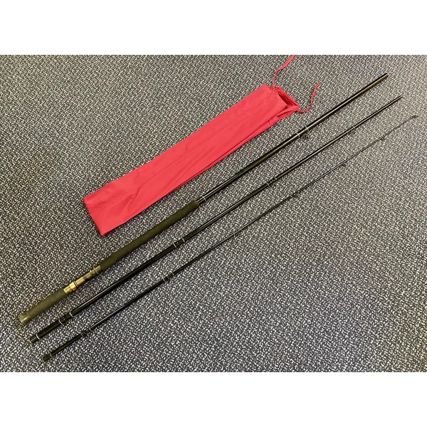 Preloved Normark Black Medallion 15ft #9/11 3 piece salmon fly rod (in bag) - Used