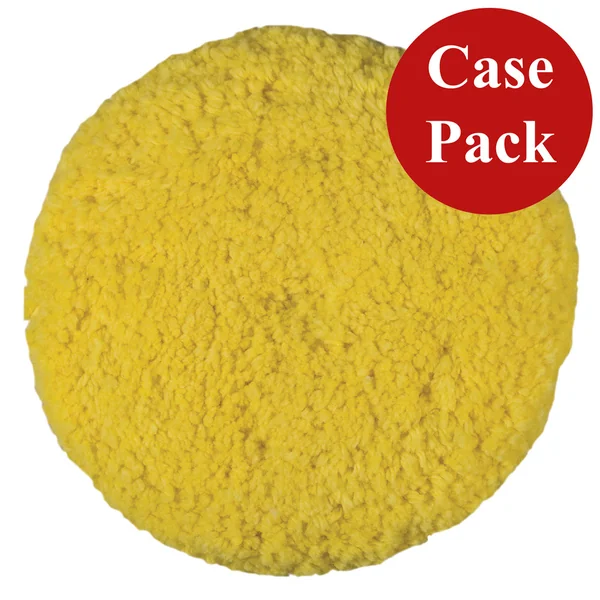 Presta Rotary Blended Wool Buffing Pad- Yellow *Case of 12*