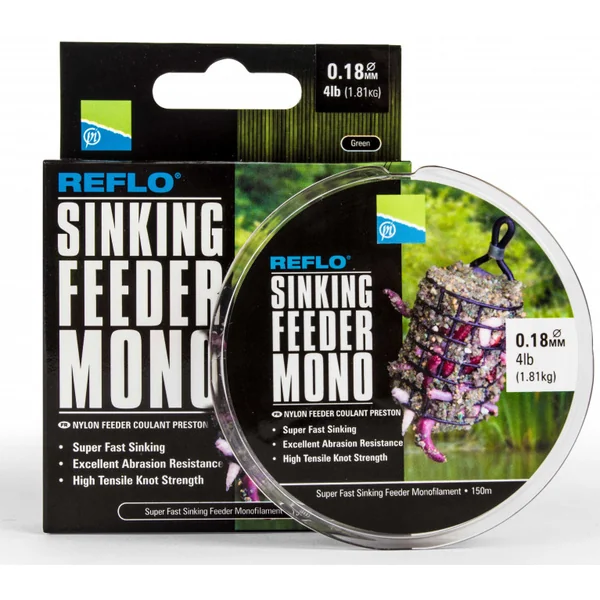 Preston Innovations Reflo Sinking Feeder Mono 150m