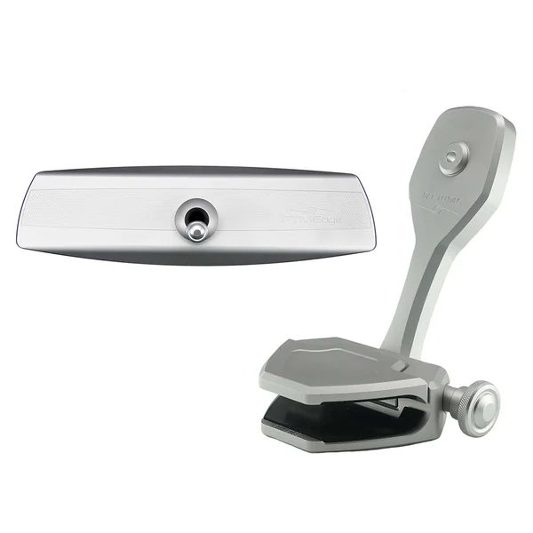 PTM Watersports Mirror/Bracket Kit w/VR-140 Elite Mirror ZXR-300 (Silver) [P12848-1300TEBCL]