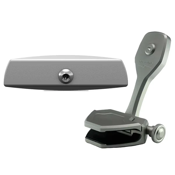 PTM Watersports Mirror/Bracket Kit w/VR-140 Elite Mirror ZXR-300 (Titanium Grey) [P12848-1300TEBGR]