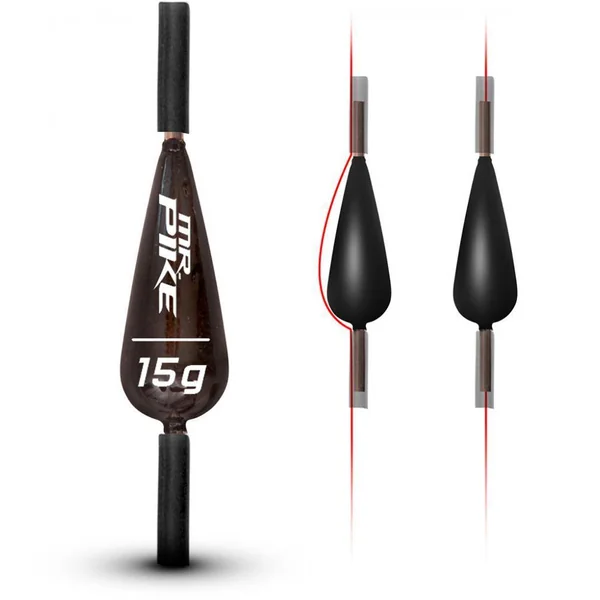 Quantum Mr. Pike Slide Sinker Lead-Free 3pc