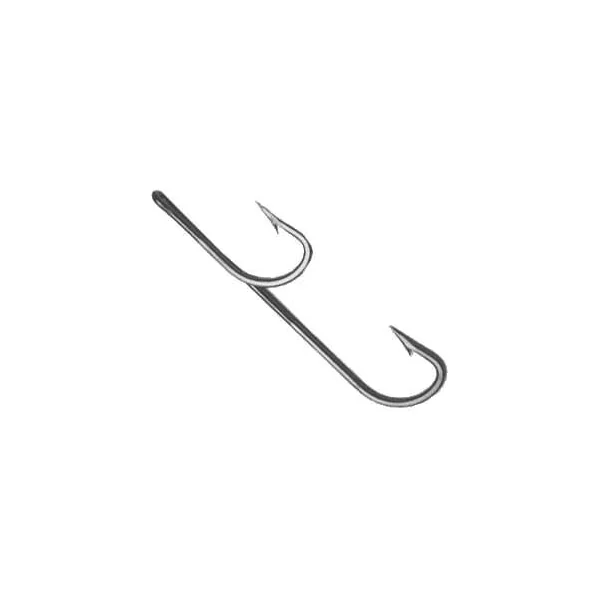 Quick Rig Double Trouble ''0'' Degree Stainless Steel Hooks 11/0