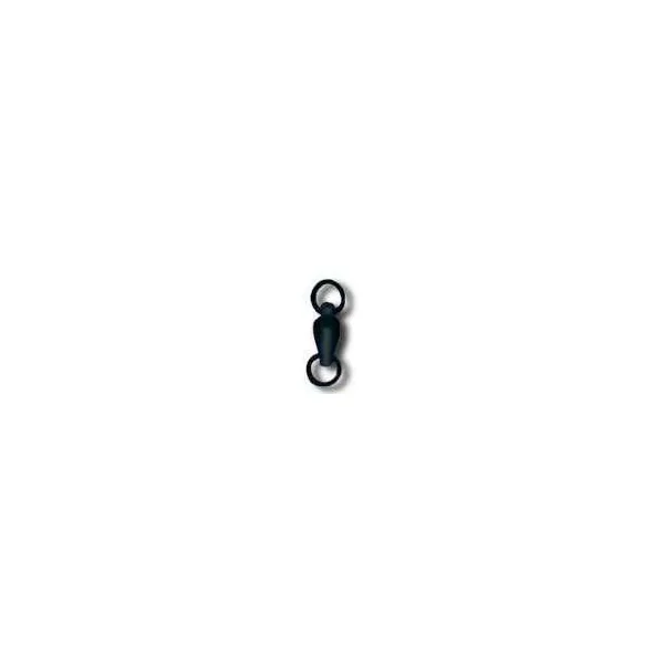 Quick Rig Sea Buoy DWE 6mm 300 Ball Bearing Swivel Black Nickel 100 Pack