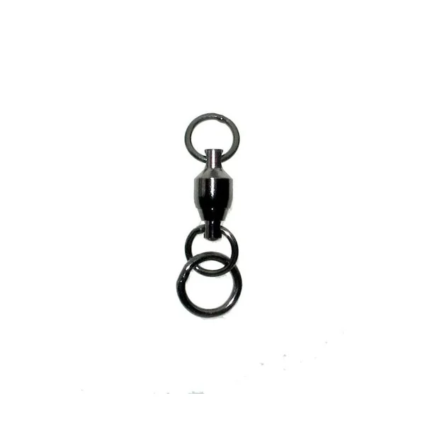 Quick Rig Sea Buoy Pro Grade Rigging Swivel 200# Black 5 Pack