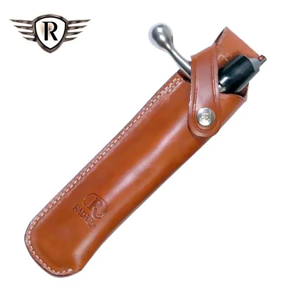 Radar Brown Leather Rifle Bolt Pouch
