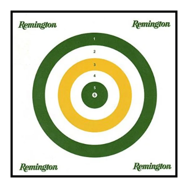 Remington 17cm Card Targets (25 Pack)