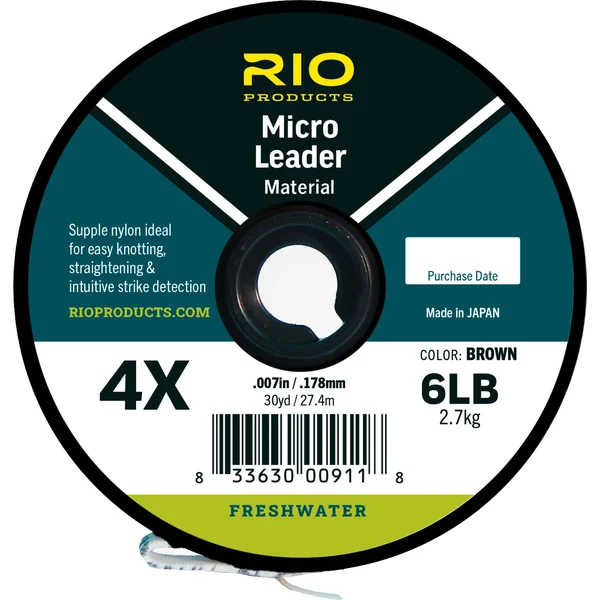 RIO Micro Leader Material 30yd