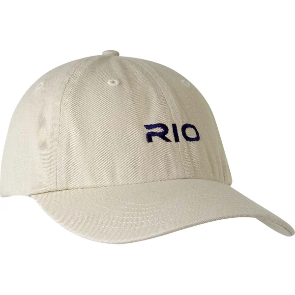 Rio Relaxed Logo Hat Stone