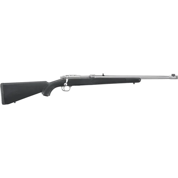 Ruger M77/357 .44 Rem Mag Black Synthetic Stainless 18.5in Screwcut Barrel