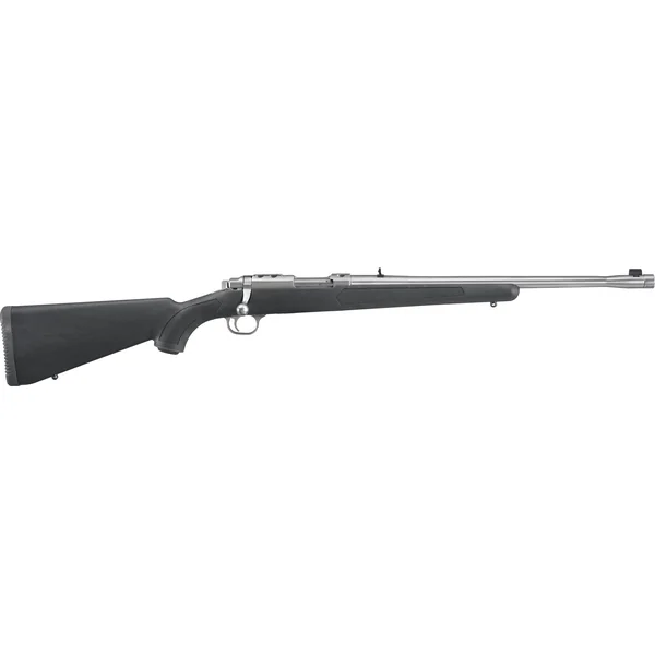 Ruger M77/44 .44 Rem Mag Black Synthetic Stainless 18.5in Screwcut Barrel