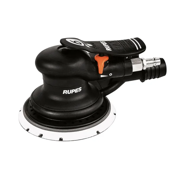 RUPES Random Orbital Palm Pneumatic Sander w/125mm Pad 6mm Orbit-Skorpio III (Central Vac) [RH326A]