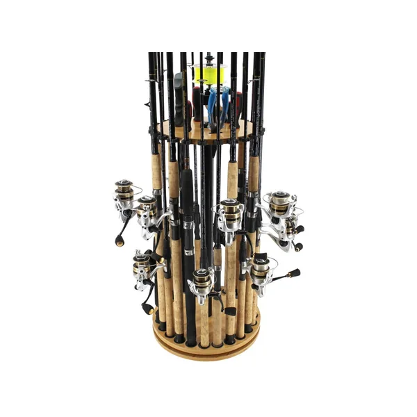 Rush Creek 24 Rod Round Rack w/High Tension Spooler