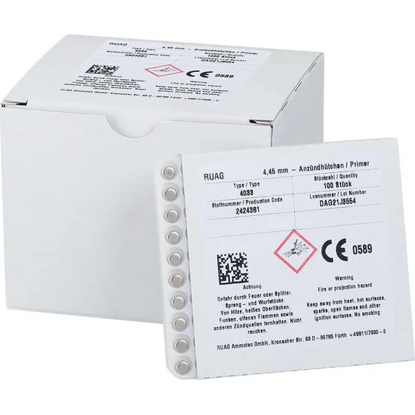 RWS No. 4033 Small Rifle Anvil Primers (100 Box)