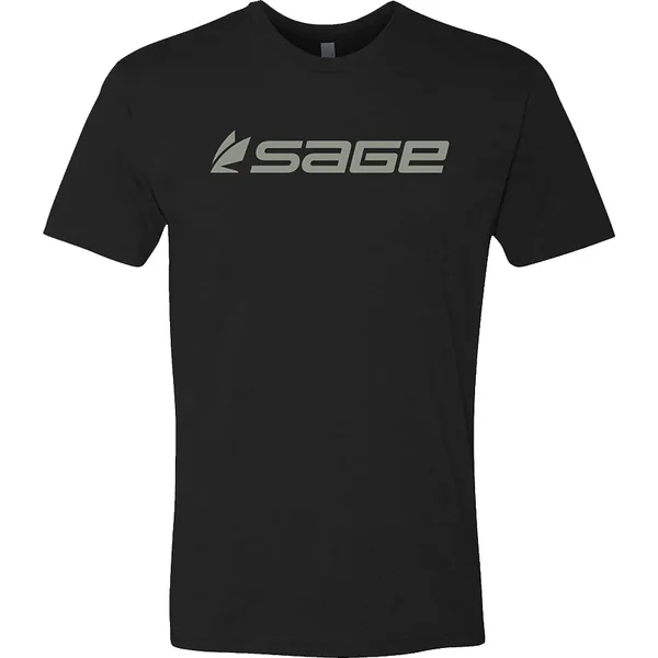 Sage Logo Tee Black