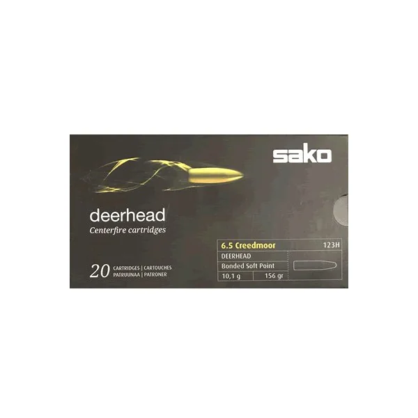 Sako 6.5 Creedmoor TRG 123H 156gr Soft Point (20 Box)