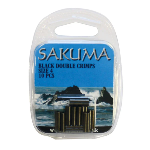 Sakuma Black Double Crimps