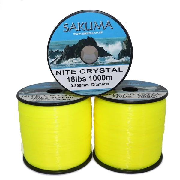 Sakuma Nite Crystal Copolymer Line 4oz Spool