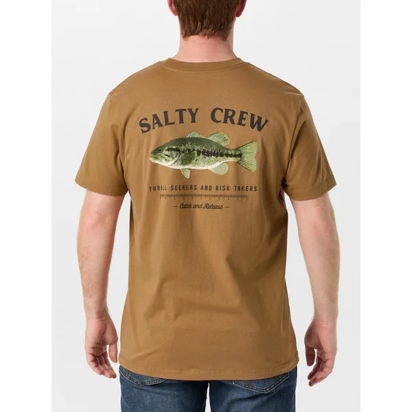 Salty Crew Bigmouth Short Sleeve Shirt Caramel