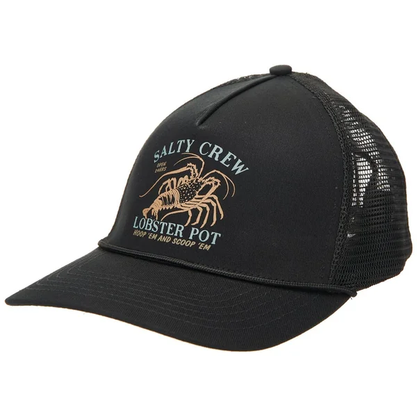 Salty Crew Good Times Trucker Hat Black