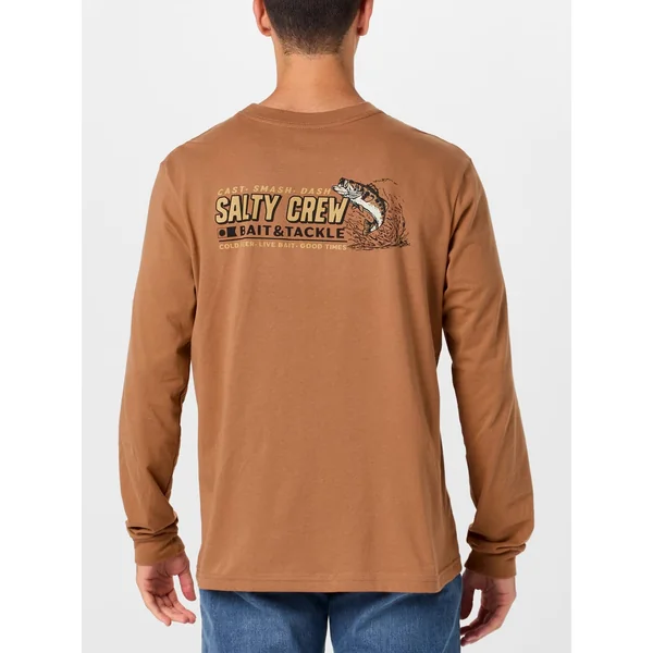 Salty Crew Live Bait Long Sleeve Shirt Sierra