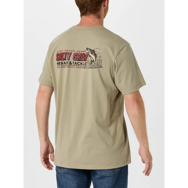 Salty Crew Live Bait Short Sleeve Shirt Twig