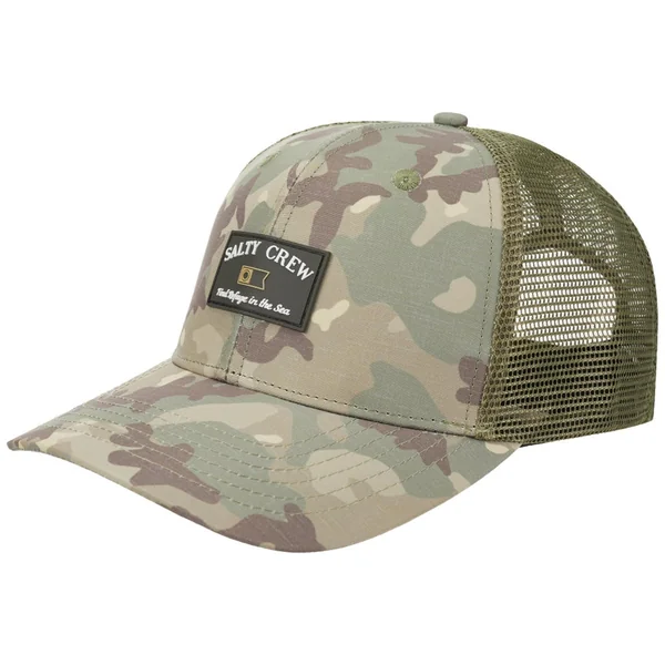 Salty Crew Steadfast Trucker Hat Camo