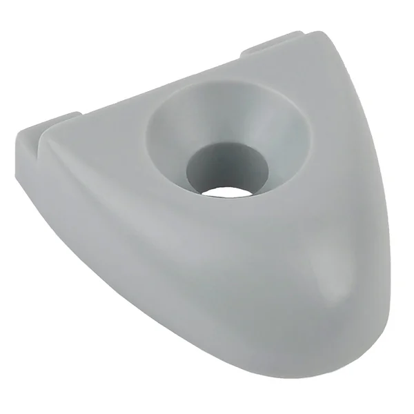 Schaefer T-Track Endstop f/1" Track - Grey [74-35-G]