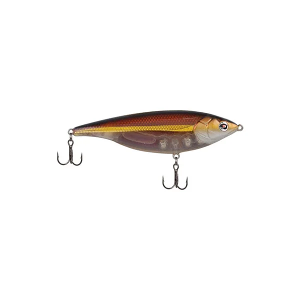 Sebile SS-114-SK Stick Shadd Lure - Sinking Blood Red Amber