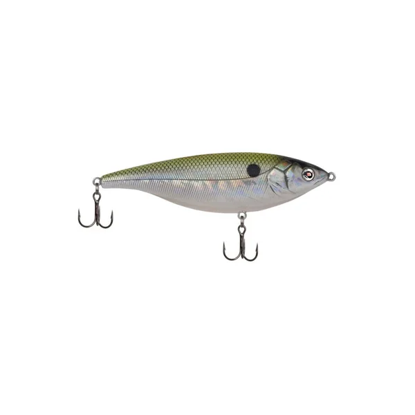 Sebile SS-114-SU Stick Shadd Lure - Suspending Holo Greenie