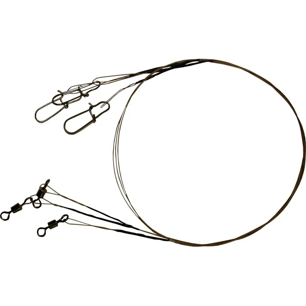 Sert SRT 7 Strand Steel Trace + Swivel 30cm 3pc